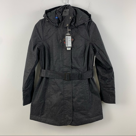 North End Sports Jackets & Blazers - NWT North End Sport Belted Winter Jacket in Grey